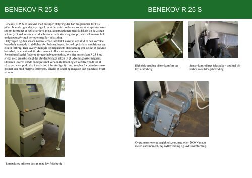 benekov r 25 s benekov r 25 s - Liagro A/S Stokerfyr. DTI godkendt ...