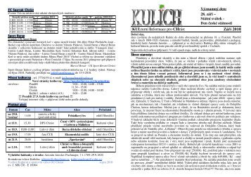 Kulich-zÃ¡ÅÃ­ 2010 - Obec ChrÃ¡st