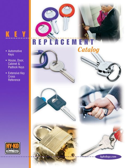 Full Key Replacement Catalog - Hykokeys.com