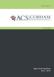 Downloading - ACS International Schools