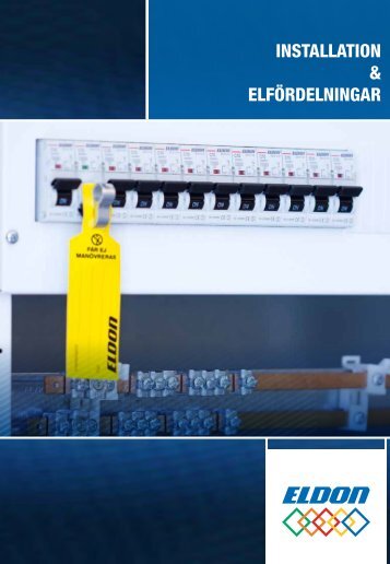 INSTALLATION & ELFÖRDELNINGAR - Eldon