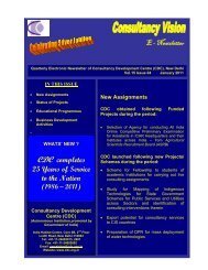 Jan.2011 Issue - Consultancy Development Center