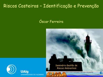 Riscos Costeiros – Identificação e Prevenção - Eventos