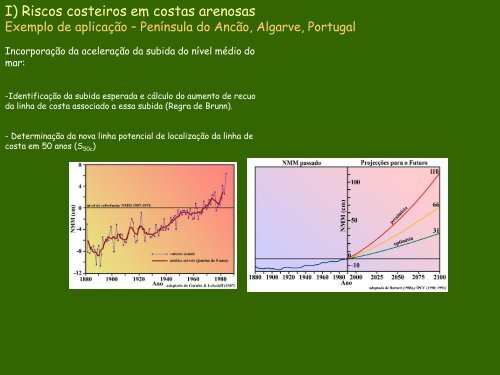 Riscos Costeiros – Identificação e Prevenção - Eventos