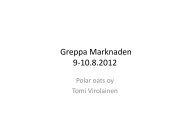 Polar Outs Oy Greppa Marknaden - Slf