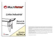 Manual Fritadeira ElÃ©trica - Linha Industrial - Grupo NestIs