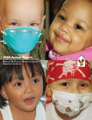 2008 Annual Report - Ronald McDonald House Charities of Greater ...