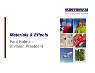 Materials & Effects