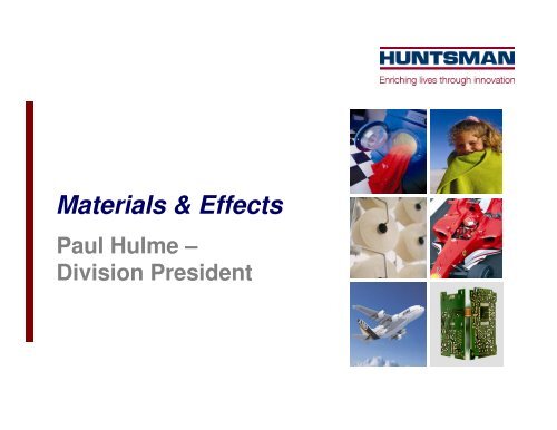 Materials & Effects
