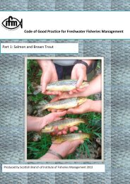 Code of Good Practice for Freshwater Fisheries Management Part 1 ...