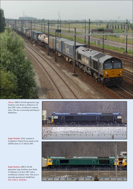 The Definitive Fleet List of Euro Class 66 locos - giving works ...
