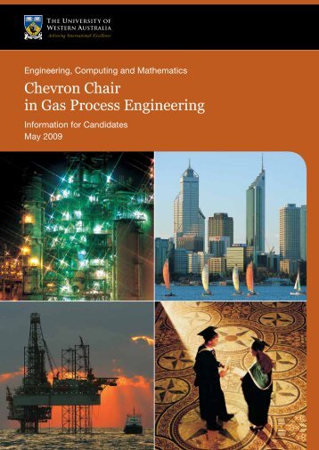 Chevron Chair in Gas Process Engineering - His.admin.uwa.edu.au