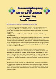 Mit integriertem Dressur- und Mentaltraining zum Erfolg Die ...