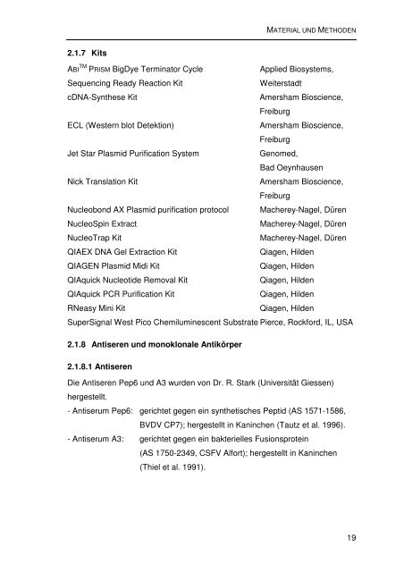 Einfluss von Mutationen auf die NS2/3-Prozessierung und die ...