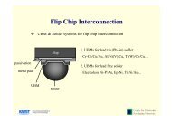 Flip Chip Interconnection