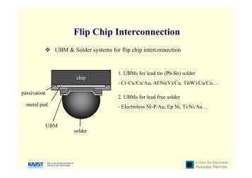 Flip Chip Interconnection