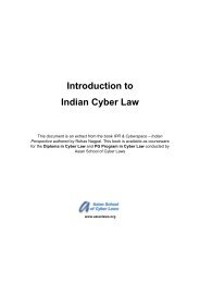 Introduction to Indian Cyber Law - Department of Information ...