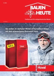 Sie wollen im nächsten Winter wirtschaftlich Heizen ... - Bauen Heute