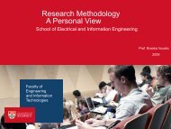 Research Methodology - Electrical & Information Engineering