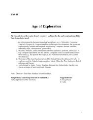 Age of exploration - Upload Student Web Pages