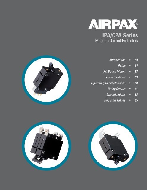 IPA/CPA Series - Airpax - Sensata