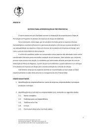 Anexo III â Roteiro para apresentaÃ§Ã£o de prÃ©-propostas - Esdi - Uerj