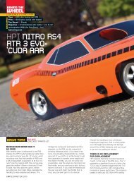 HPI NITRO RS4 RTR 3 EVO+ 'CUDA AAR - RC Car Action