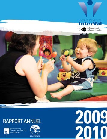 RAPPORT ANNUEL - Centre de réadaptation InterVal
