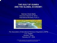 the gulf of guinea and the global economy - AIPN