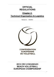 Chapter 2 - Technical Organization & Logistics - CEV