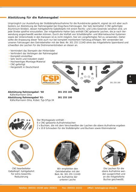 Fahrwerk - CSP-Products