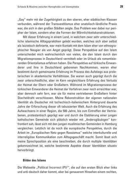 Homophobie in der Einwanderungsgesellschaft - Berlin.de