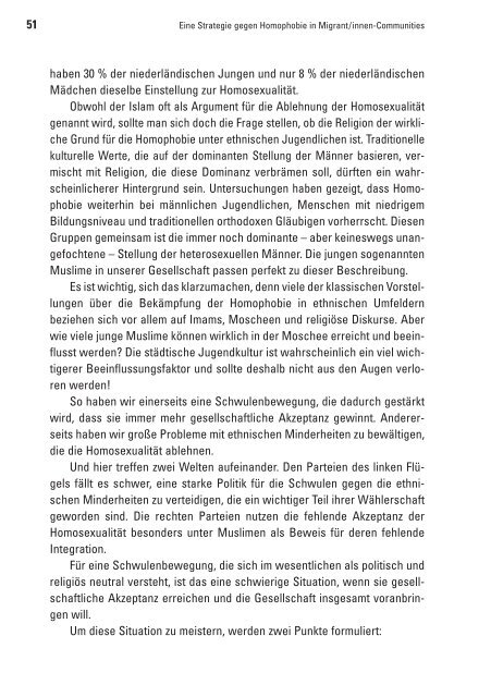 Homophobie in der Einwanderungsgesellschaft - Berlin.de