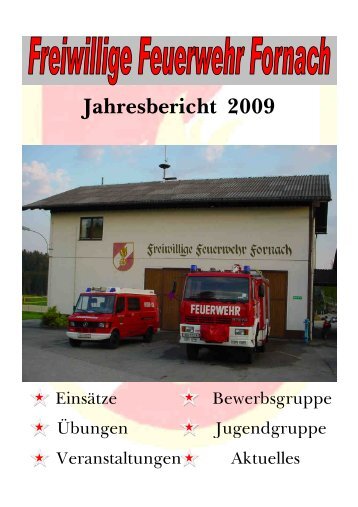 Jahresbericht der FF 2009