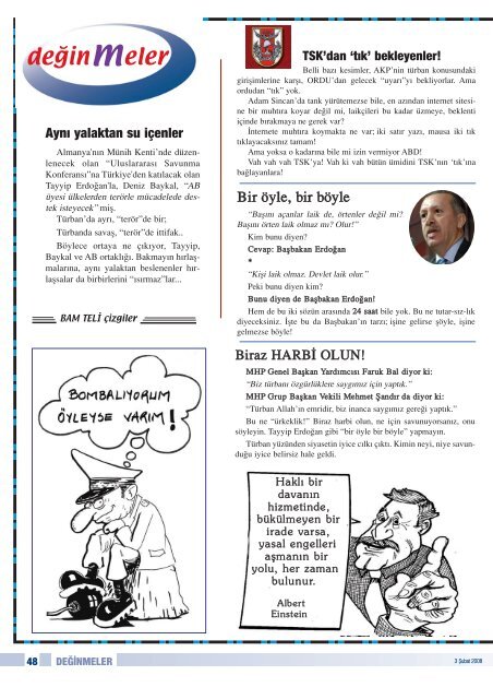 AKP'nin 'Ergenekon Operasyonu' Masallar›