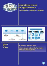 A New Concept to Boost the Preservative Efficacy ... - SchÃ¼lke & Mayr