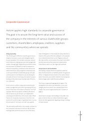 Holcim applies high standards to corporate governance. The goal is ...