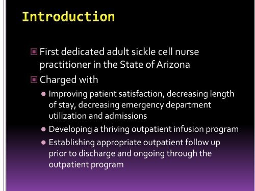 An Innovative Approach to Improve Adult Sickle Cell Inpatient Care ...