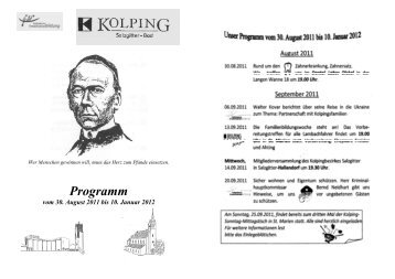 Programm 30.08.11-10.01.12 - St. Marien Salzgitter