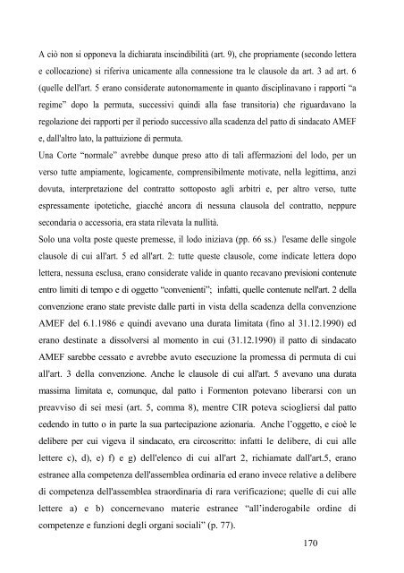 sentenza della Corte d'Appello di Milano - Lider-Lab