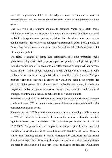 sentenza della Corte d'Appello di Milano - Lider-Lab