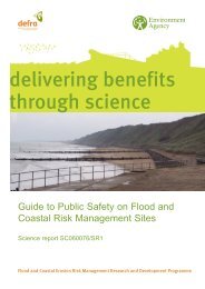 Guide to Public Safety on Flood and Coastal Risk Management Sites