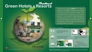 Green Hotels & Resorts - 7greens - Tourism Authority of Thailand