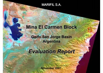 mina el carmen block and neighboring areas - Marifil Mines Limited