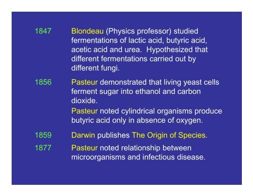 History of Bioprocessing - CMBE