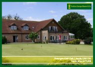 Pottergate Golf Club - Perkins, George, Mawer & Co.