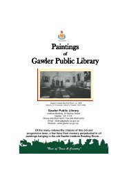 Paintings of Gawler Public Library Web - Town of Gawler - SA.Gov.au