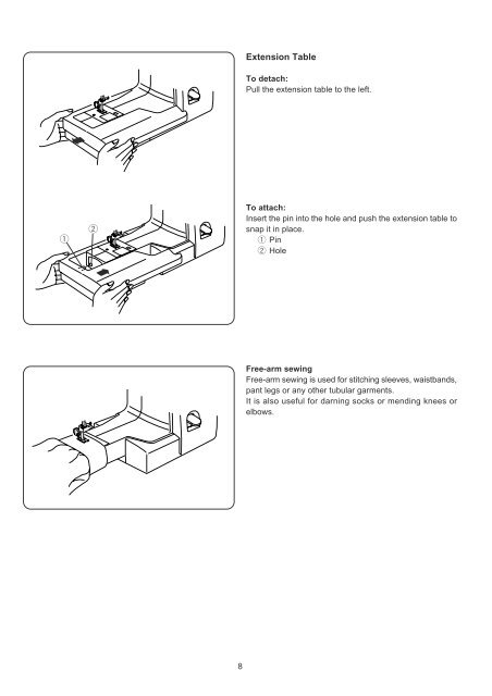 INSTRUCTION BOOK MANUAL DE INSTRUCCIONES ... - Janome