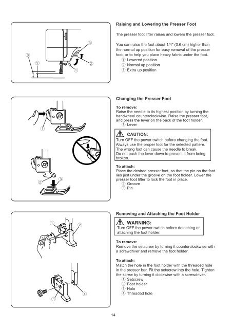 INSTRUCTION BOOK MANUAL DE INSTRUCCIONES ... - Janome