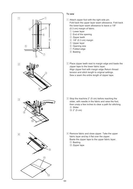 INSTRUCTION BOOK MANUAL DE INSTRUCCIONES ... - Janome